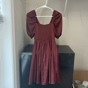 Express Maroon Dress! NWT NEVER WORN